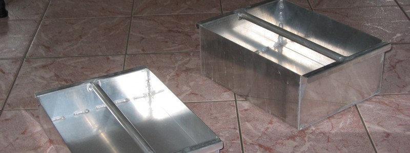 cassette porta minuterie per cassa alluminio